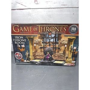 McFarlane Toys Game of Thrones Iron Throne Room Construction Set Open Box READ!